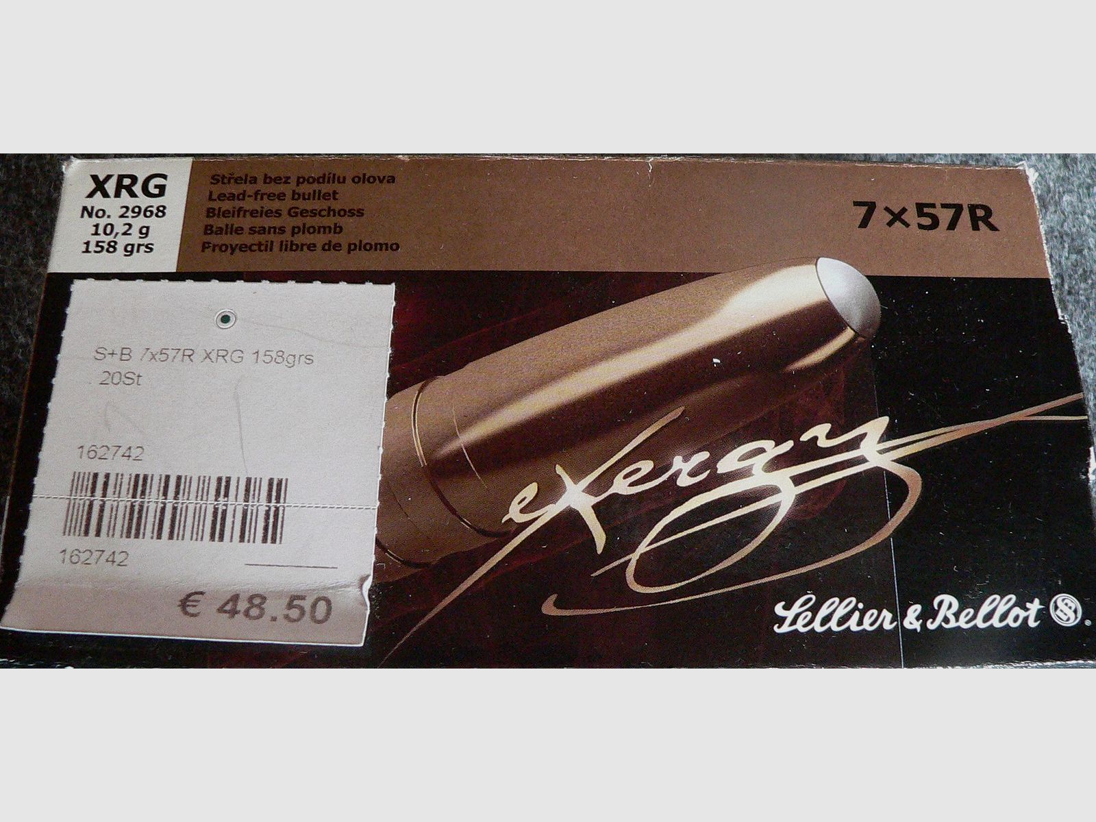 Ammunition 7x57R S&B (19 cartridges)