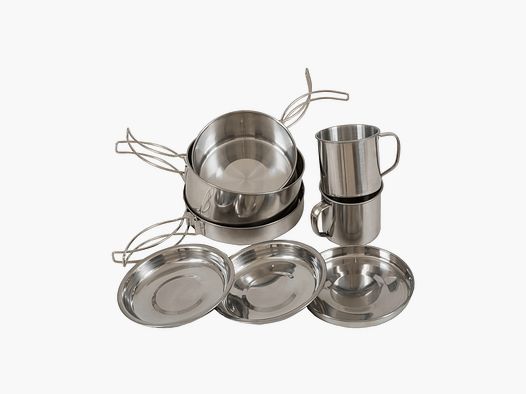 Highlander Camping Utensili da Cucina Peak Weekender