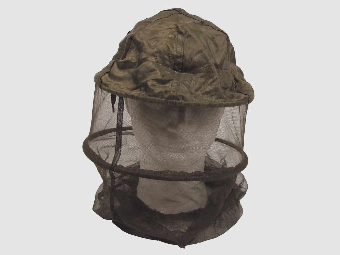 MFH mosquito net, green, with ring