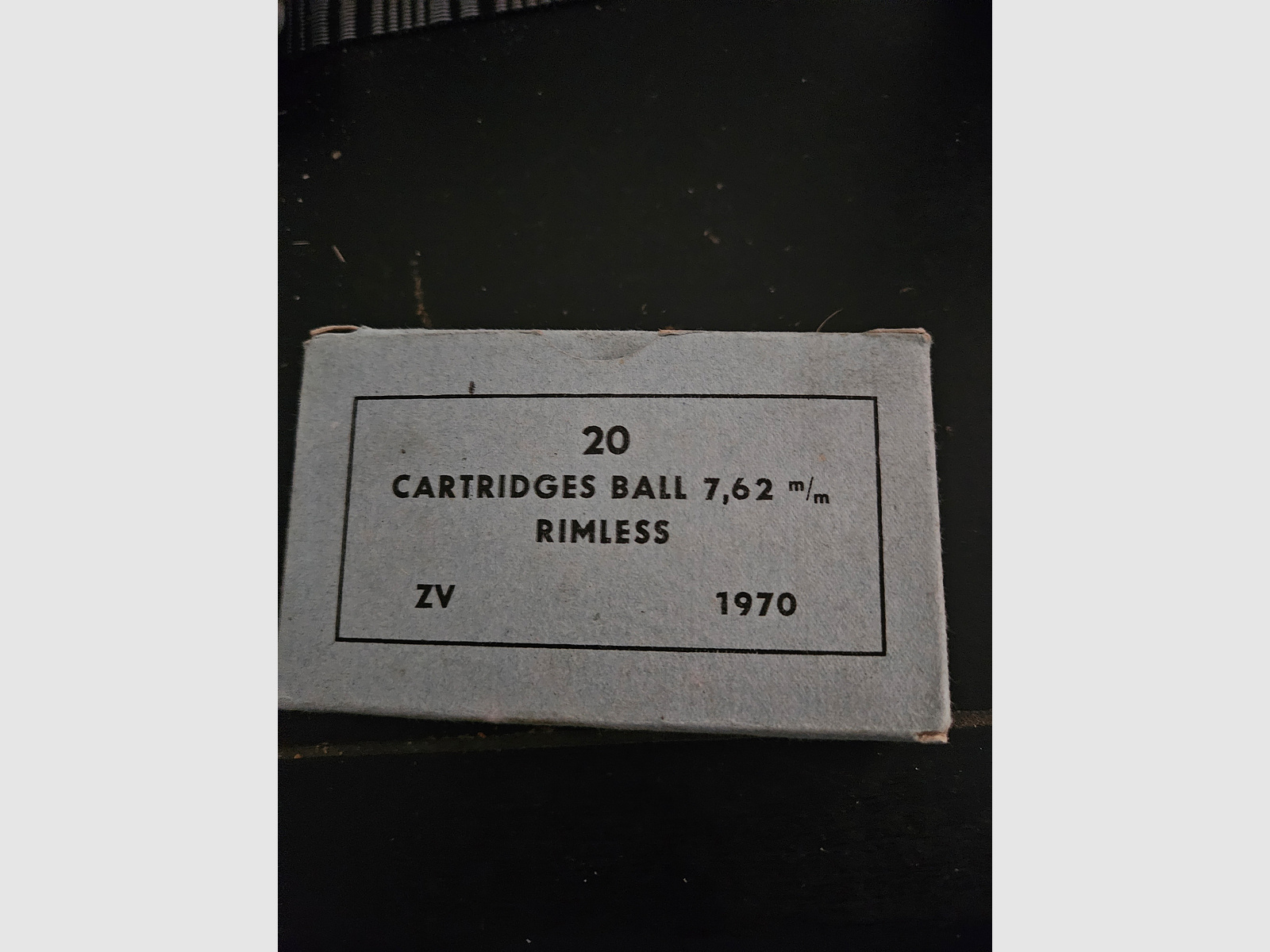 20 pieces ZV Rimless in 7.62 from 1970