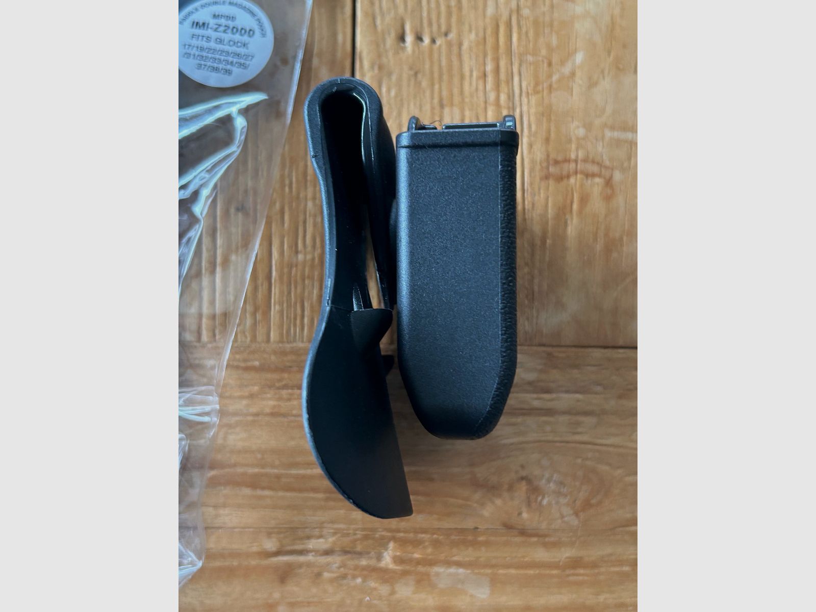 IMI- Z2000 funda de cinturón de inserción para 2 cargadores Glock 9mm incluido envío