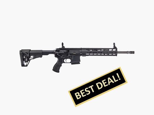 Haenel semi-automatic rifle CR 223 M-LOK handguard .223 Rem. barrel length 368 mm | Direct trigger long black not sportingly approved