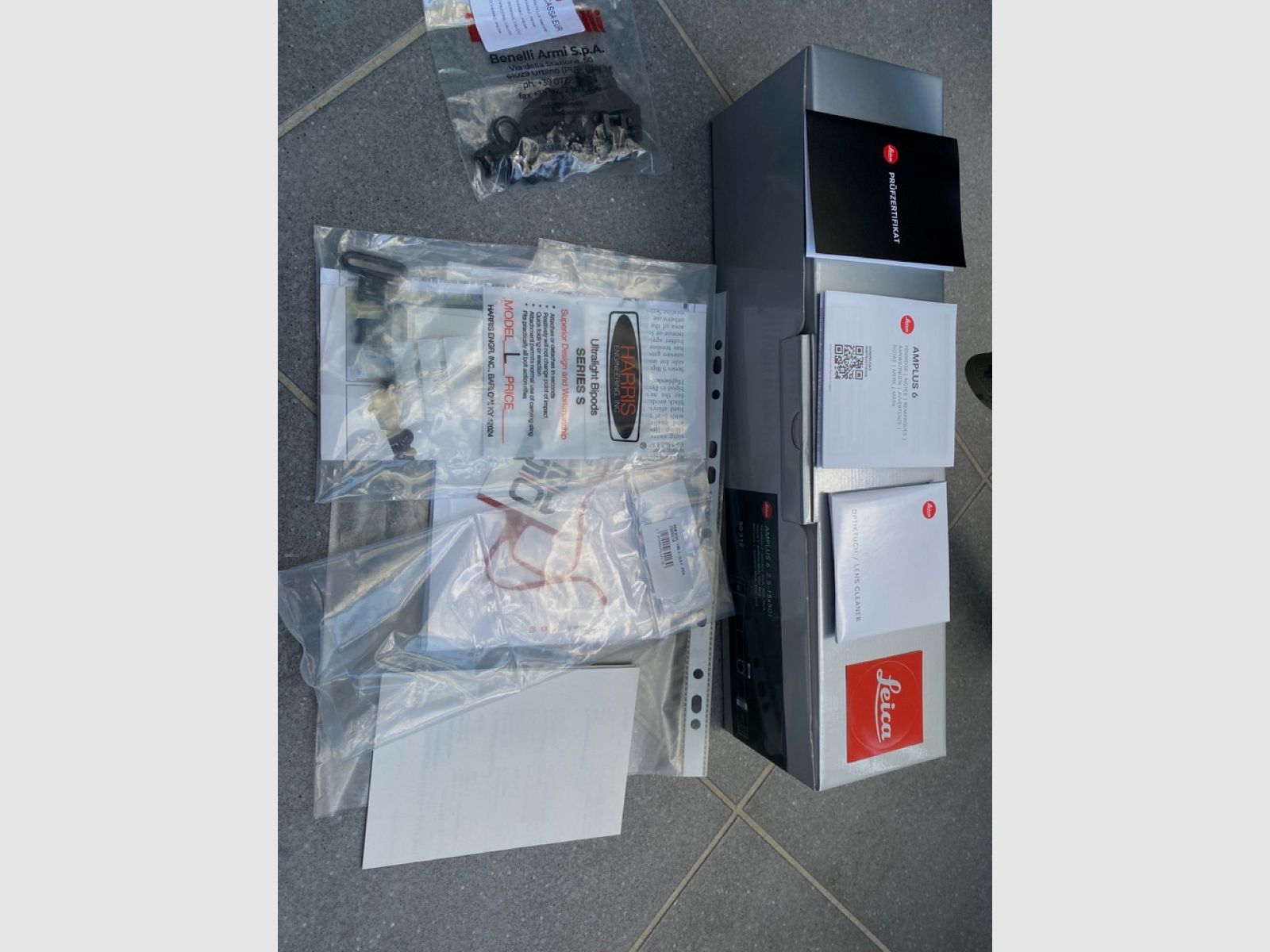 Benelli repeating rifle Lupo BE.S.T. Open Country .308 Win with a Leica scope Amplus 6 2.5–15x50i L-Ballistic BDC (MOA)