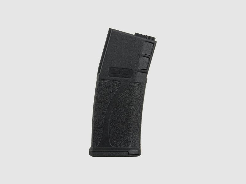 140rds 'Guarder Bluebox' Midcap-Magazin für 416/SCAR16/AR15, Schwarz