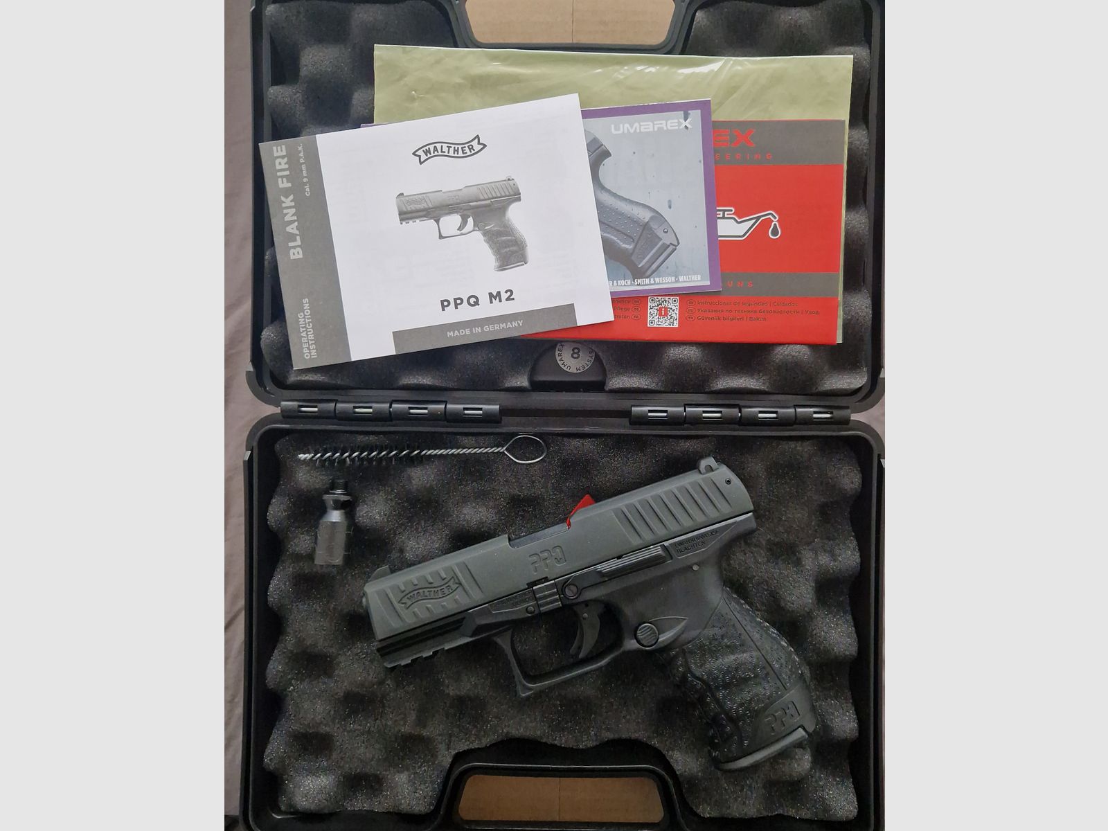 Walther PPQ M2 Schreckschuss Pistole 9 mm P.A.K.