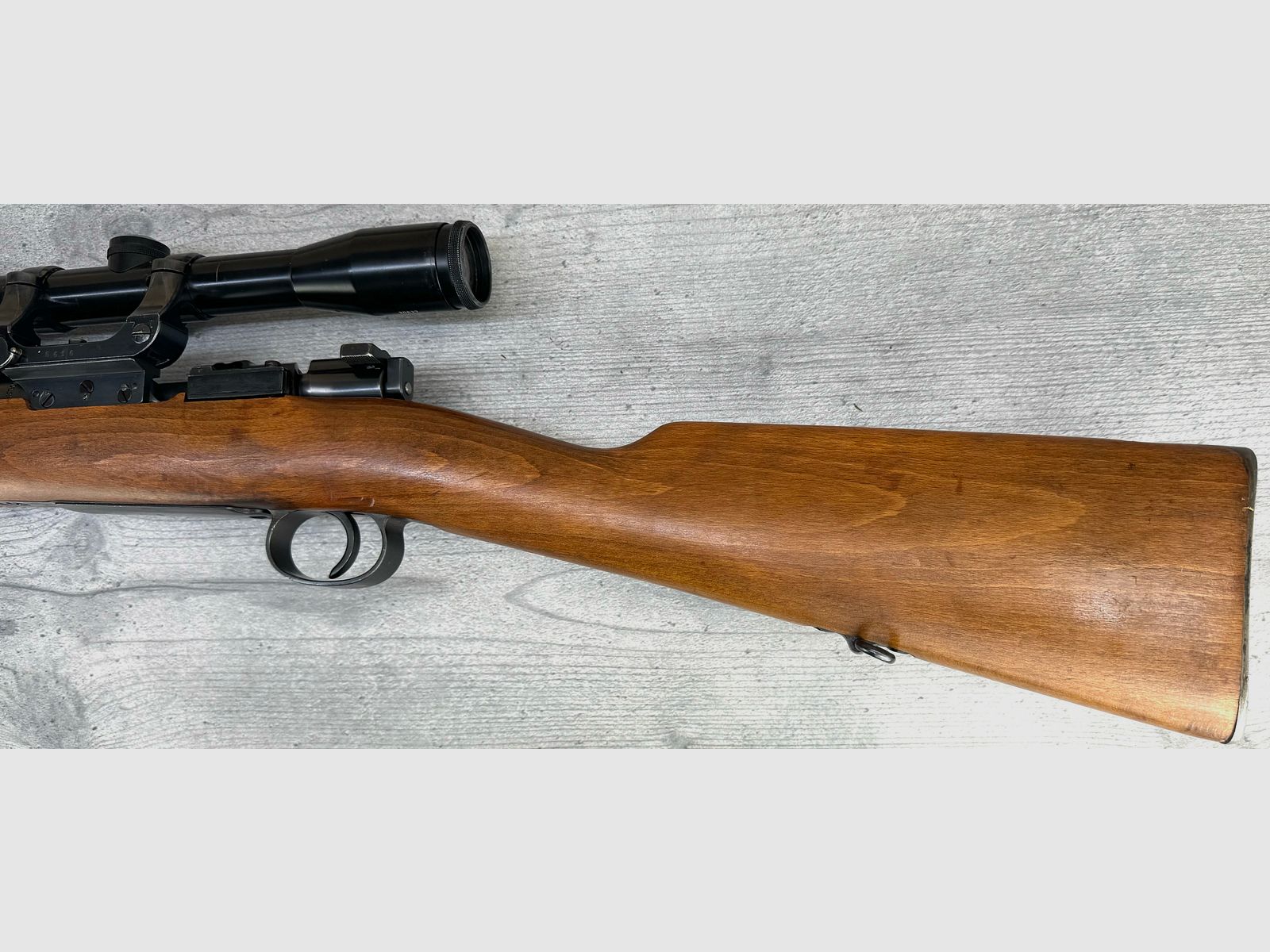 Carl Gustaf/ Husqvarna M/38 6,5x55mm z montażem bocznym + S&B 12x42 ZF