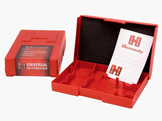 HORNADY #544600 DIE STORAGE BOX | Universal Matrizenaufbewahrungsbox ROT > Matrizen Bushings Shellho