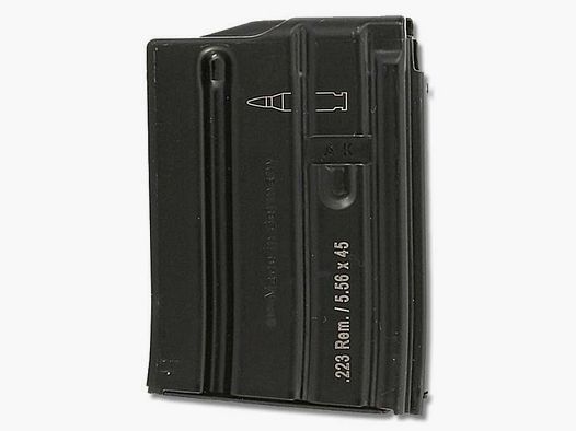 HECKLER & KOCH Magazin f. MR223/AR15 Metallgehäuse .223Rem 5Schuss