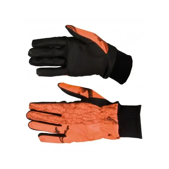 Guanto da Caccia Softshell Somlys 814 Camo Arancione