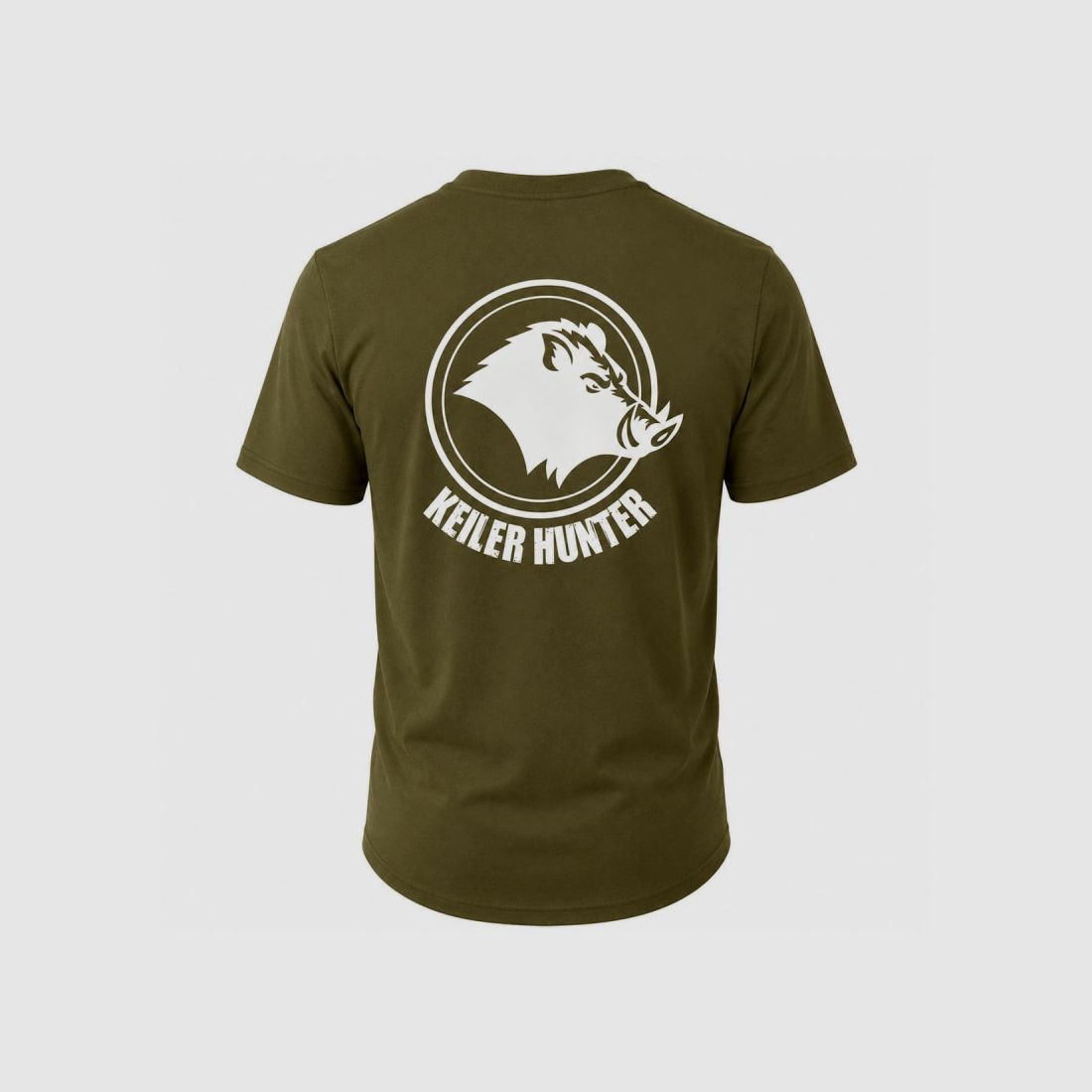 T-Shirt Keiler Hunter khaki cotton 190g/m² short sleeves, image 6 of 6