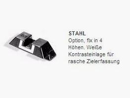 GLOCK sight for all models #15 - steel 6.9 mm/.270