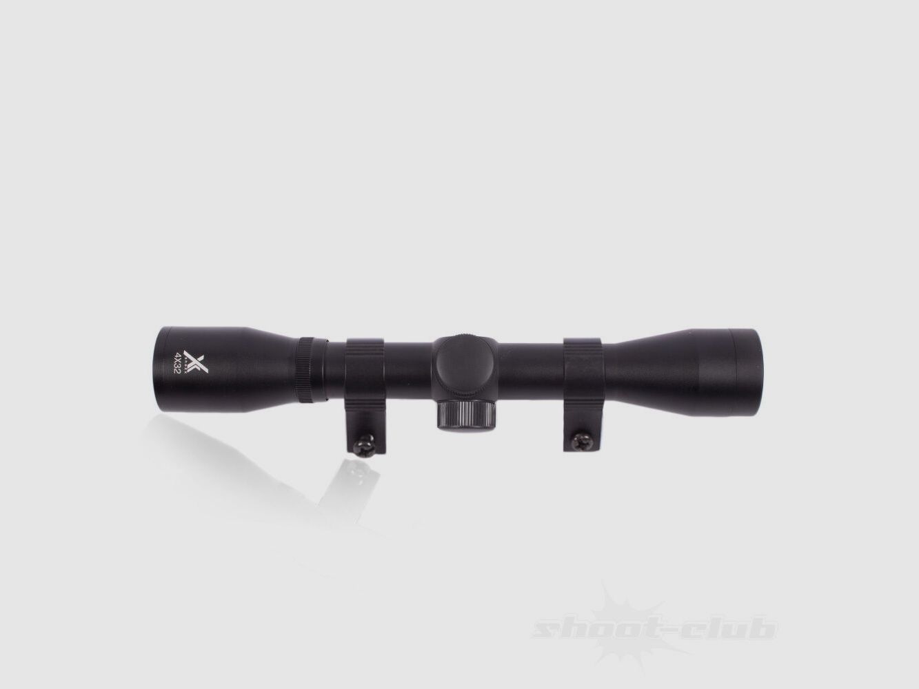 shoXx Zielfernrohr LG-Target Serie 4x32 / 11mm / +2 Montageringe