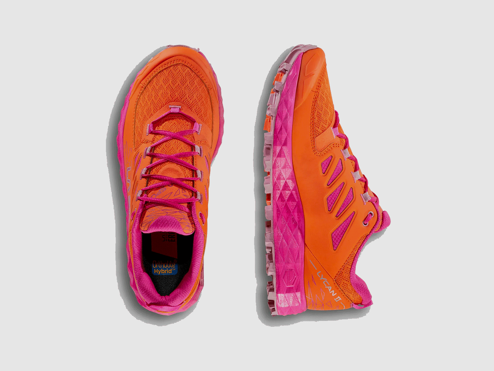 SHOES – WOMEN – LA SPORTIVA – LYCAN II W’S Cherry Tomato / Springtime, image 4 of 8