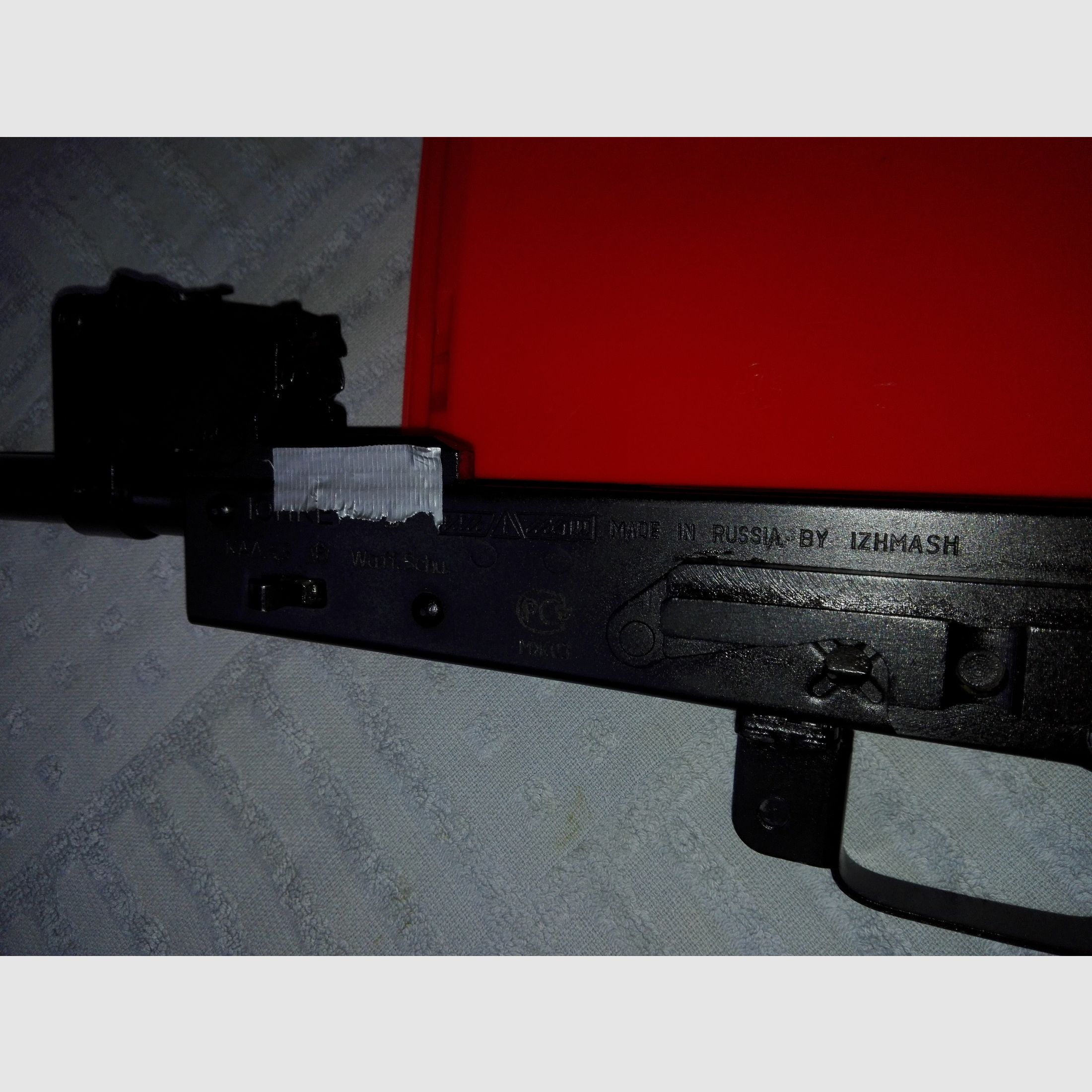 Carabina de aire Izhmash Yunker 3 AK74 kit de piezas con carcasa y cañón Etiquetas: AKM AK47 ruso Rusia