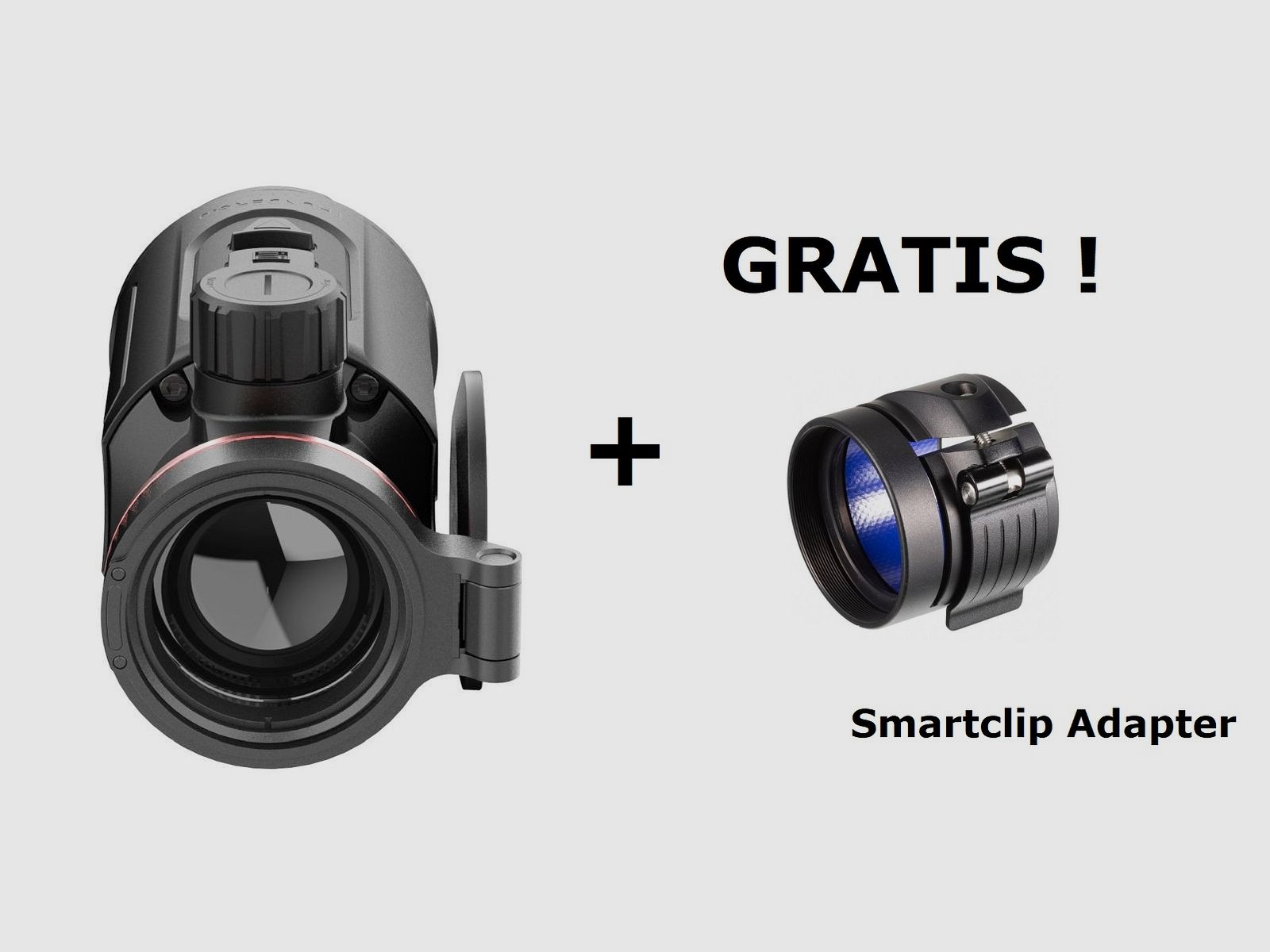 Hikmicro Clip-On Thunder TQ35C 3.0 + ... GRATIS ! Smartclip Adapter
