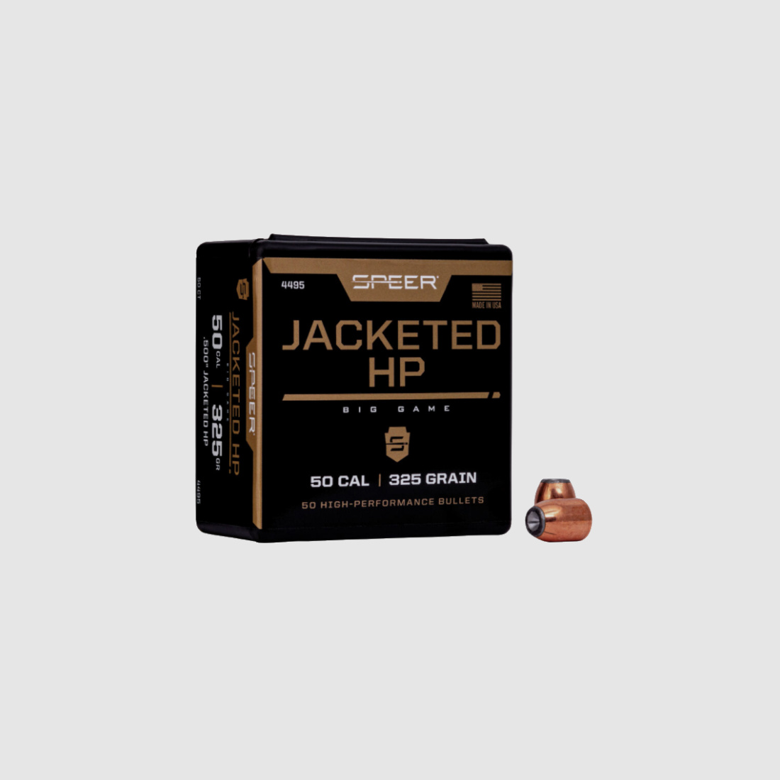 Speer .50AE Jacketed 325gr