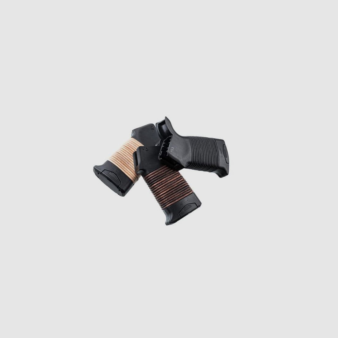 HERA-Arms Griff Griff H15GL natur f. AR15 m. Leder, Bild 1 von 4