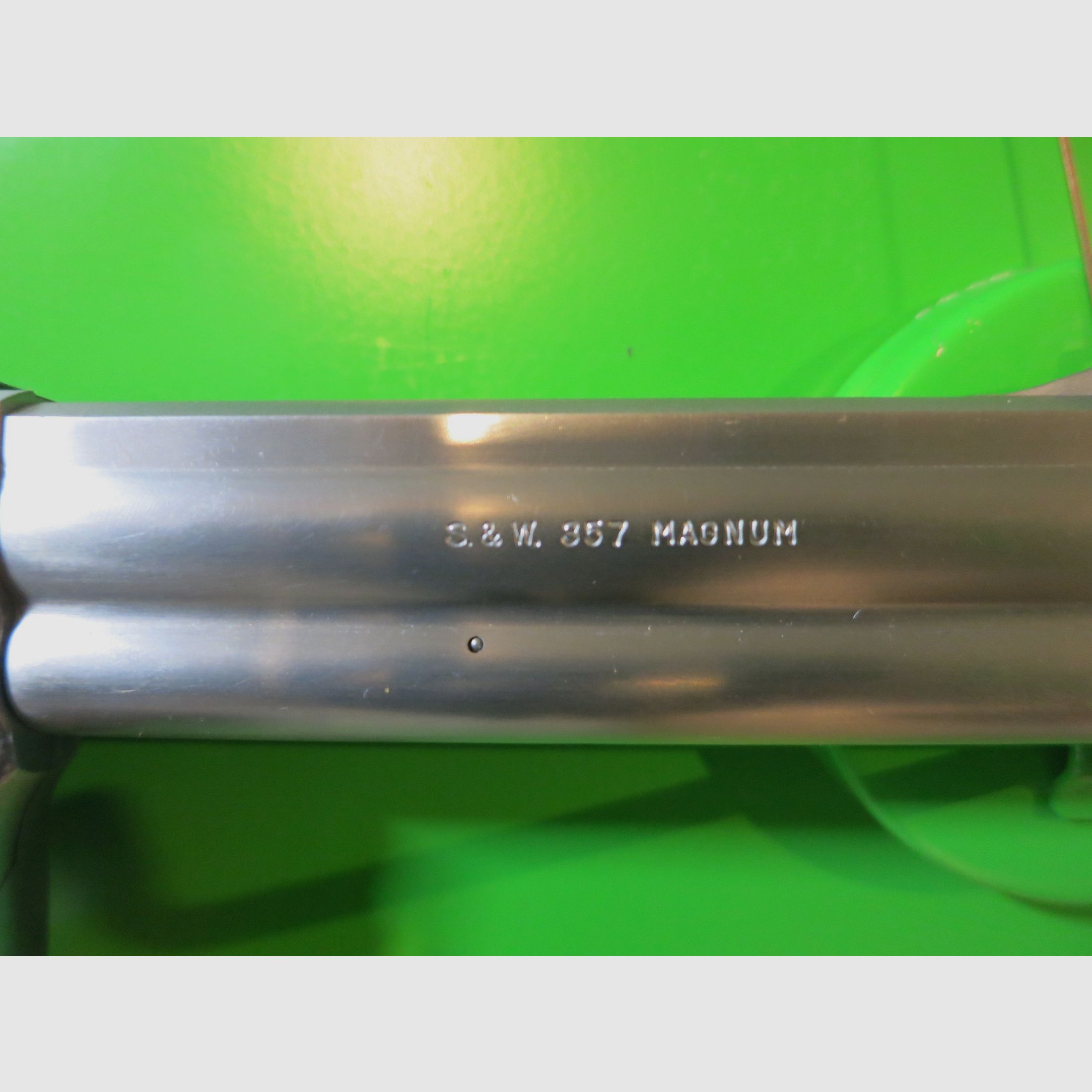 Revolver, SMITH&WESSON, Mod. 686, .357 Magnum, canon de 6", version en acier inoxydable (stainless) #15-