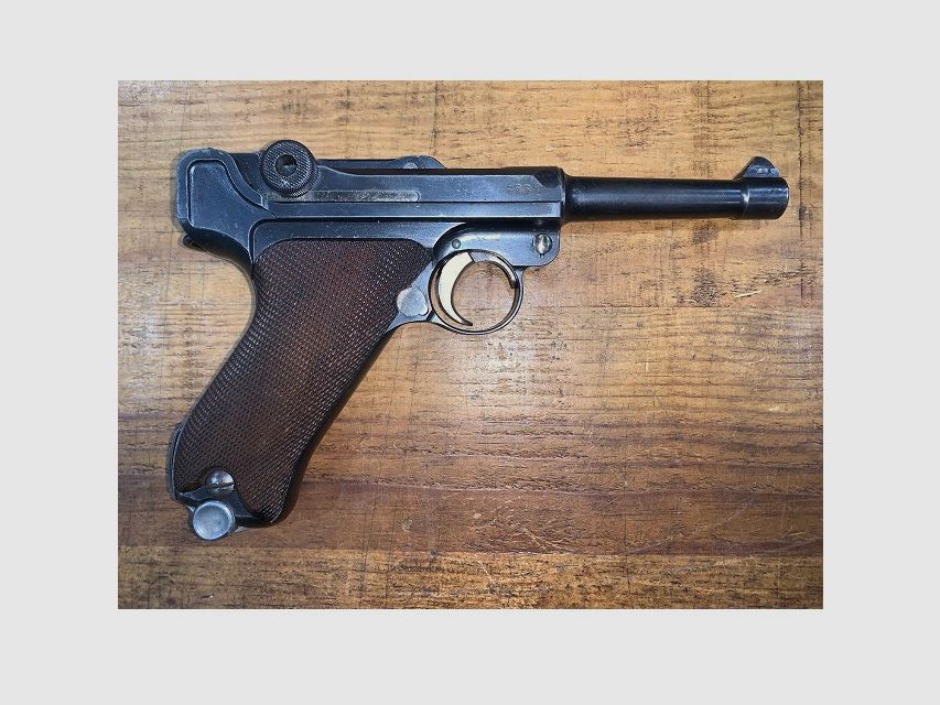 Pistole Luger DWM 1915 P-08 9×19 – gebraucht