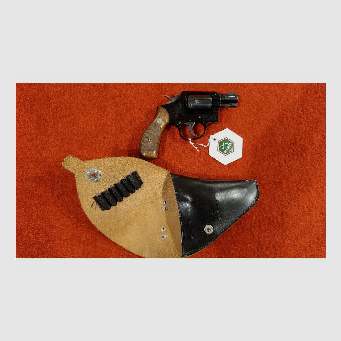 Smith & Wesson Model 12 Airweight Schwedische Luftwaffe .38Special