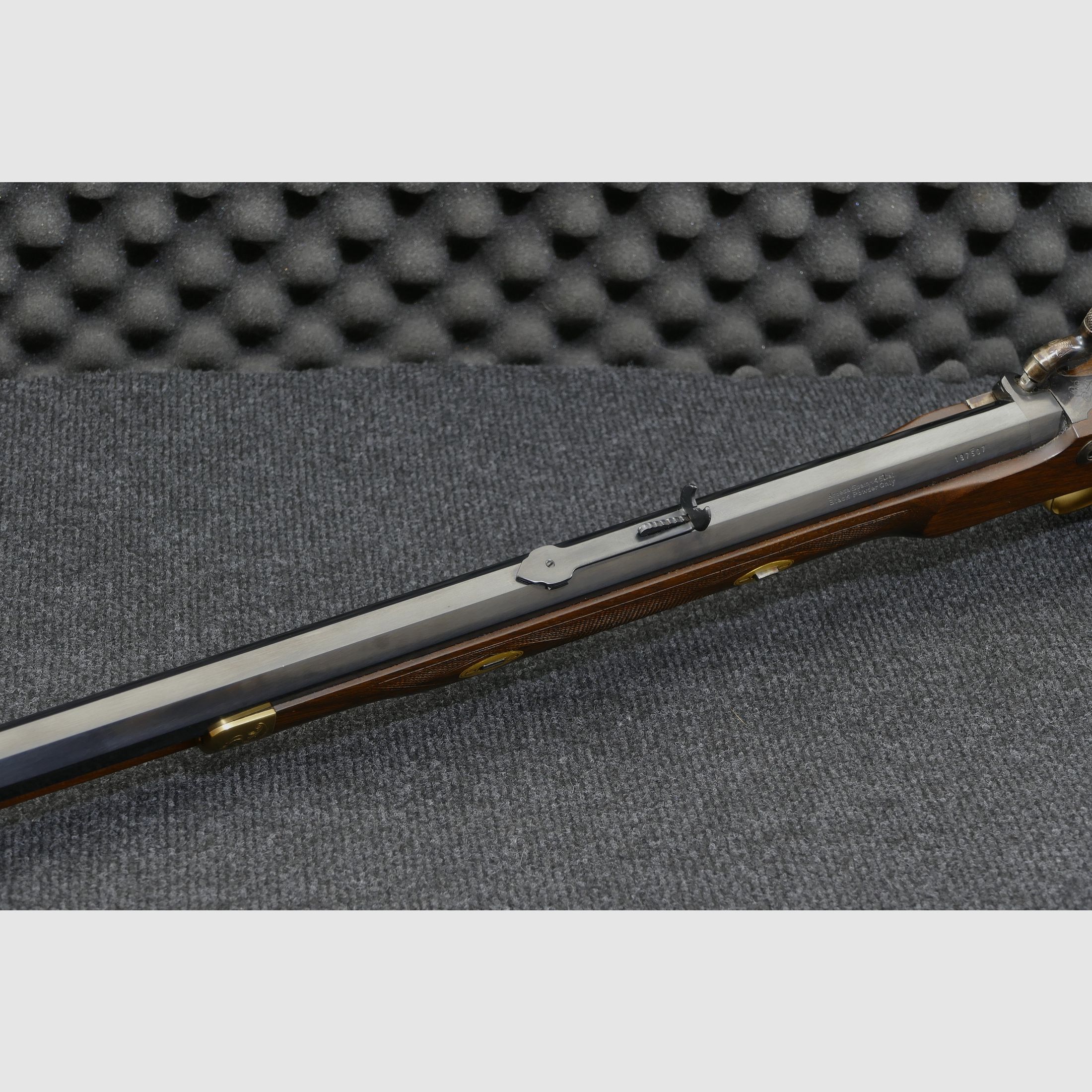 Volrderladergewehr Ardesa Hawken Match Rifle Creedmore - R-3081-C - , .45BlackPowder con diopter, molto curato (12)