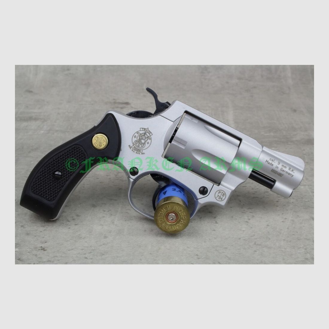 Smith & Wesson Chiefs Special 9mm R.K. Nickel 348.02.09