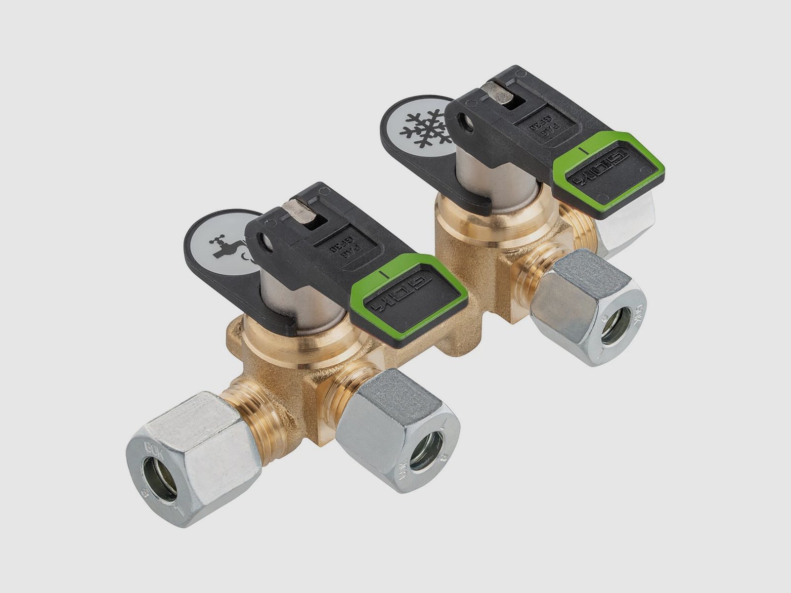 Verteilerblock KSV-AB2 lang, ø 10 mm
