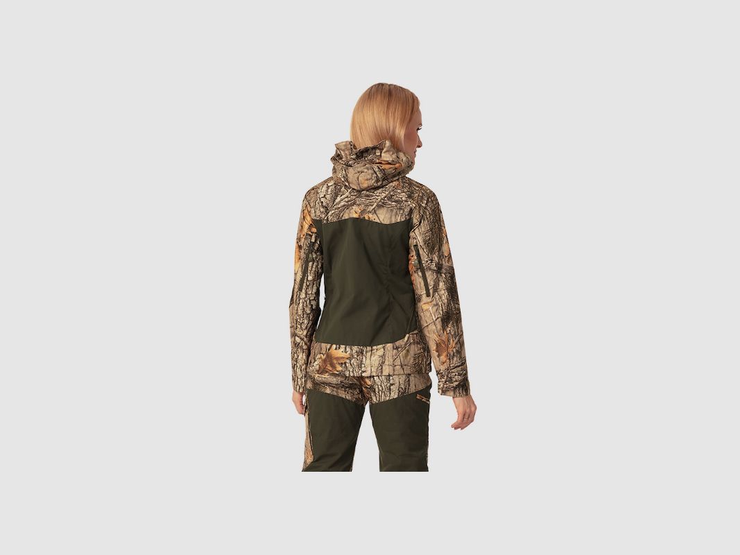 Veste pour femme Tagart Iron 2 Lady en camouflage 3DX, avec membrane et tissu ciré, image 3 sur 3
