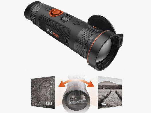 ThermTec WILD 350 D 25mm 50mm Linse 384 x 288 Pixel 18,4 m 9,3 m Sehfeld
