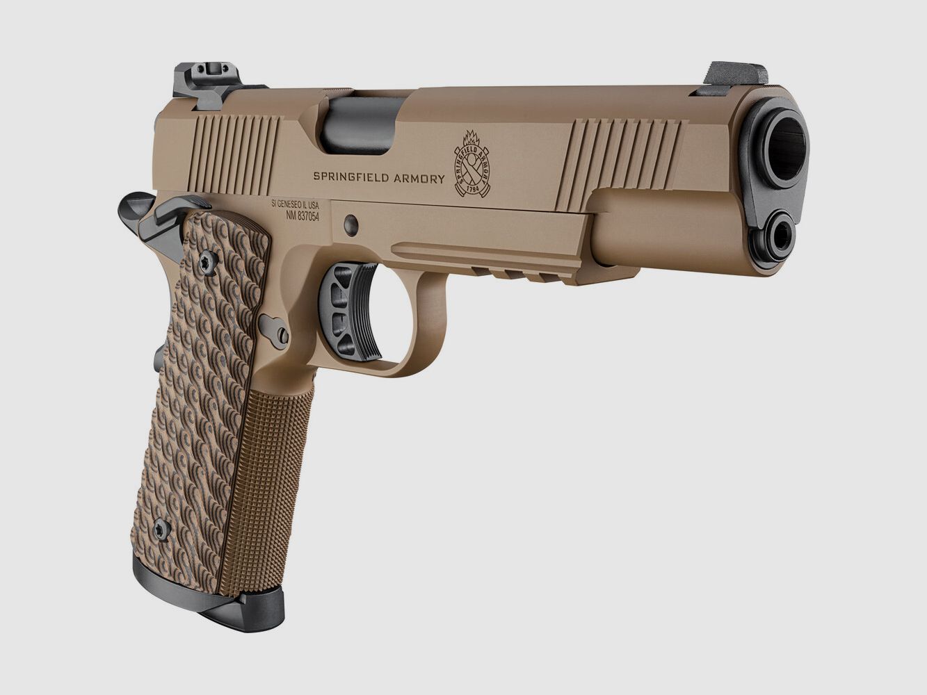 PISTOLE SPRINGFIELD 1911 TRP COYOTE .45ACP LAUF 5'' - 3 MAGAZIN 8 SCHUSS, Bild 3 von 6