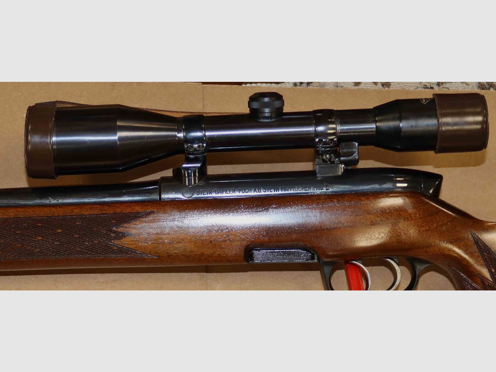 Büchse Steyr Mannlicher Modell L Kaliber 243W mit Optik, Bild 3 von 15