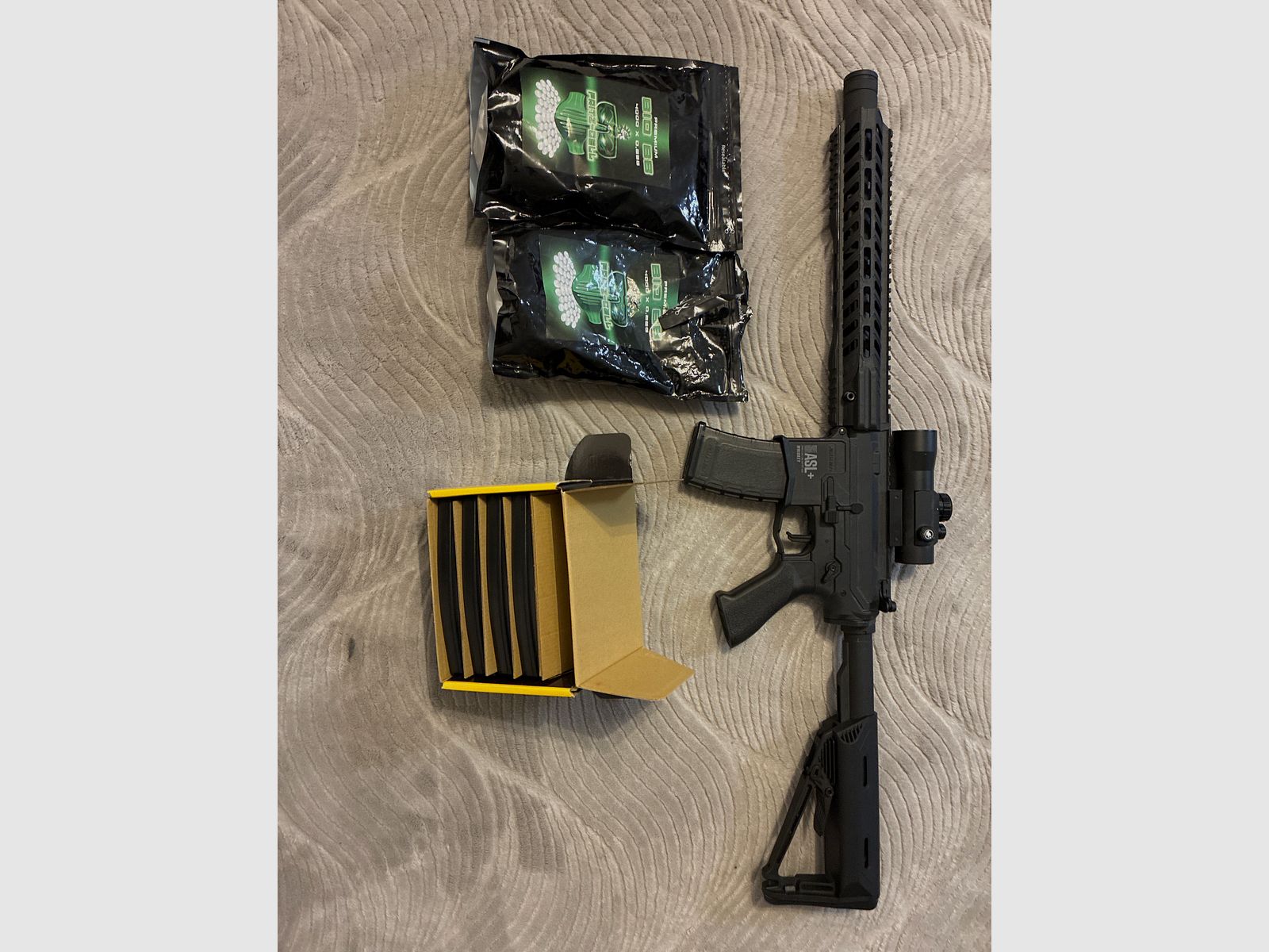 Whiskey ASL+ Hi-Velocity, Schwarz