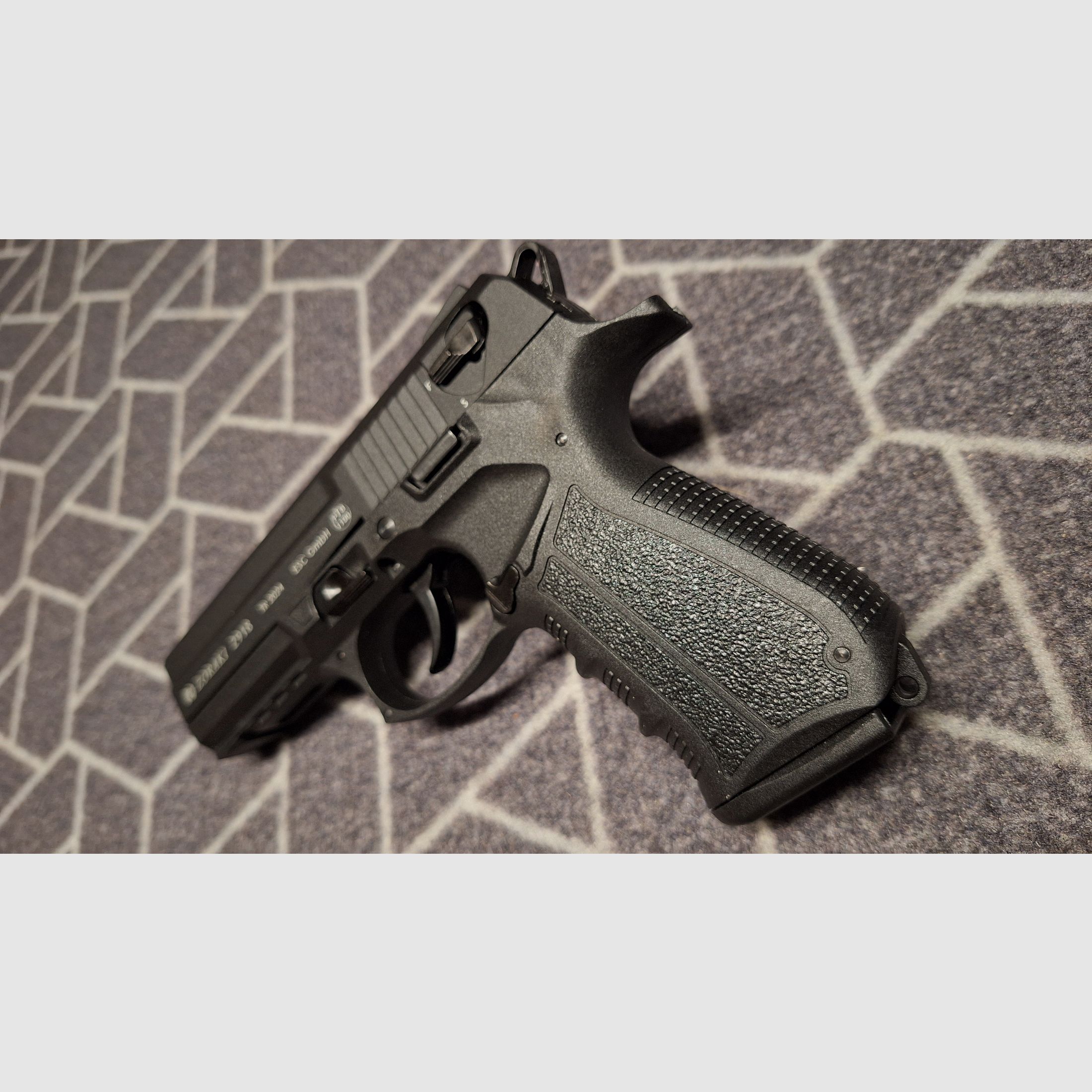 Zoraki 2918 SRS Pistole schwarz PTB1100 NEU!