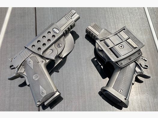 Rotation Holster Set für Gürtel und mit Paddel