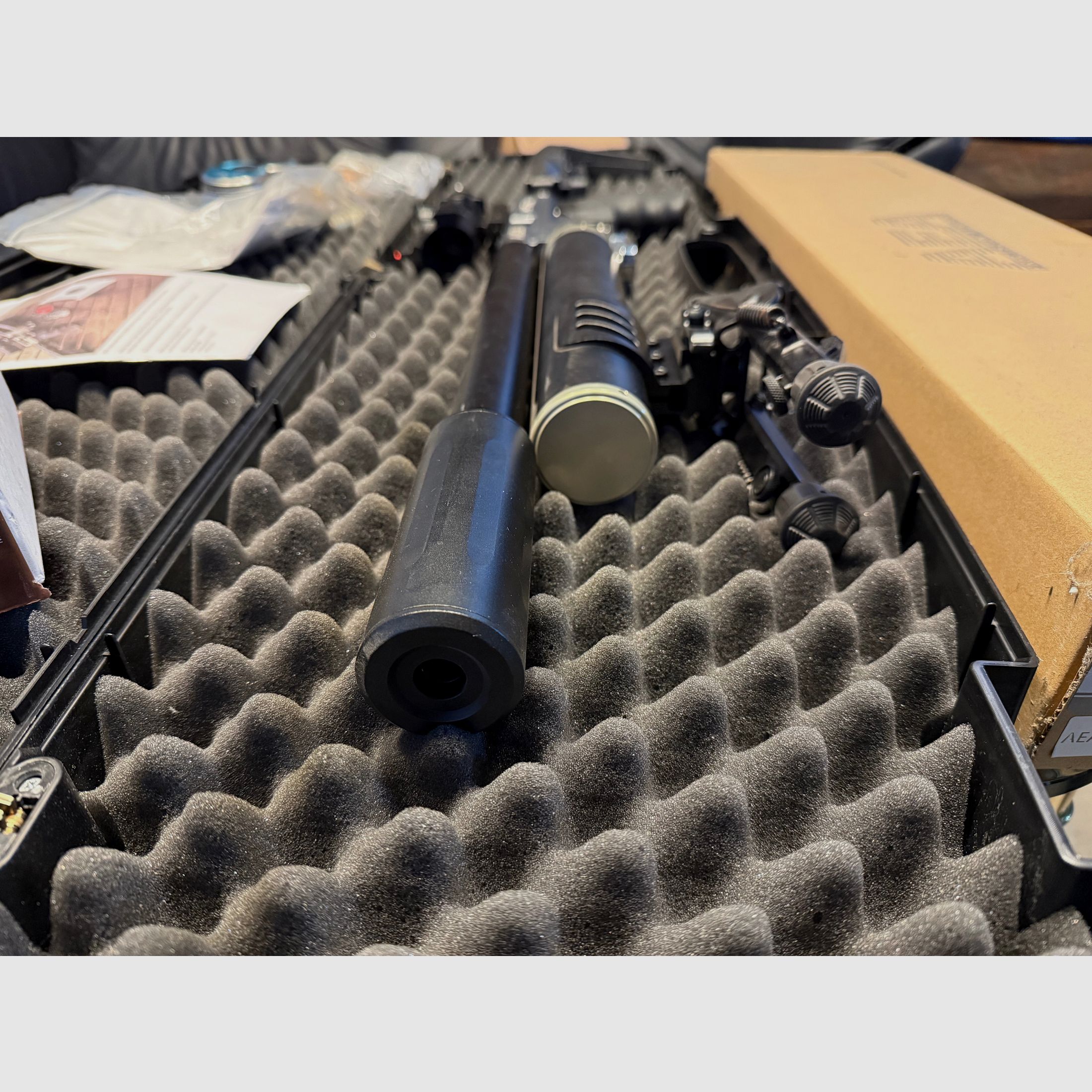 AEA HP Max PCP-Luftgewehr mit ZF OVP Luftkompressor usw