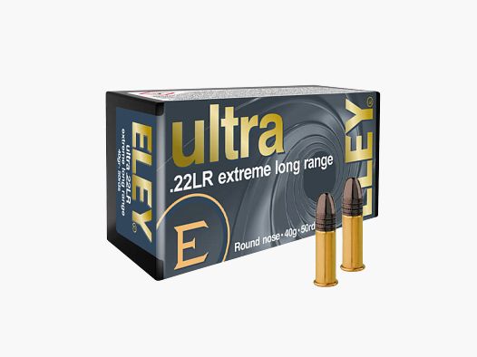 Eley Ultra Extreme Long Range Kaliber .22lr 50 Schuss