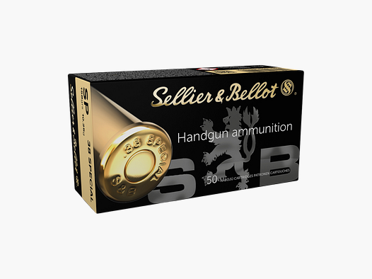 Sellier & Bellot SP 158gr .38 Special (50 Stuks)