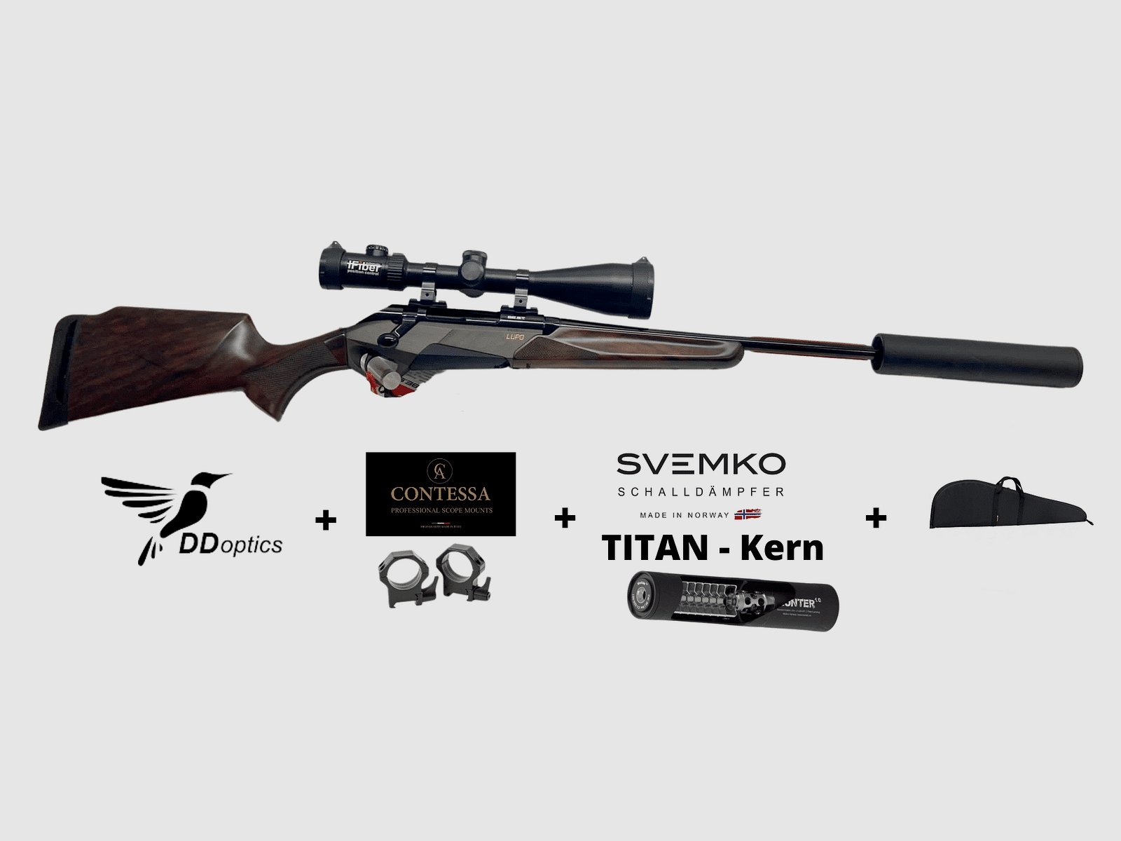 Benelli LUPO BE.S.T. Drewno | ZESTAW