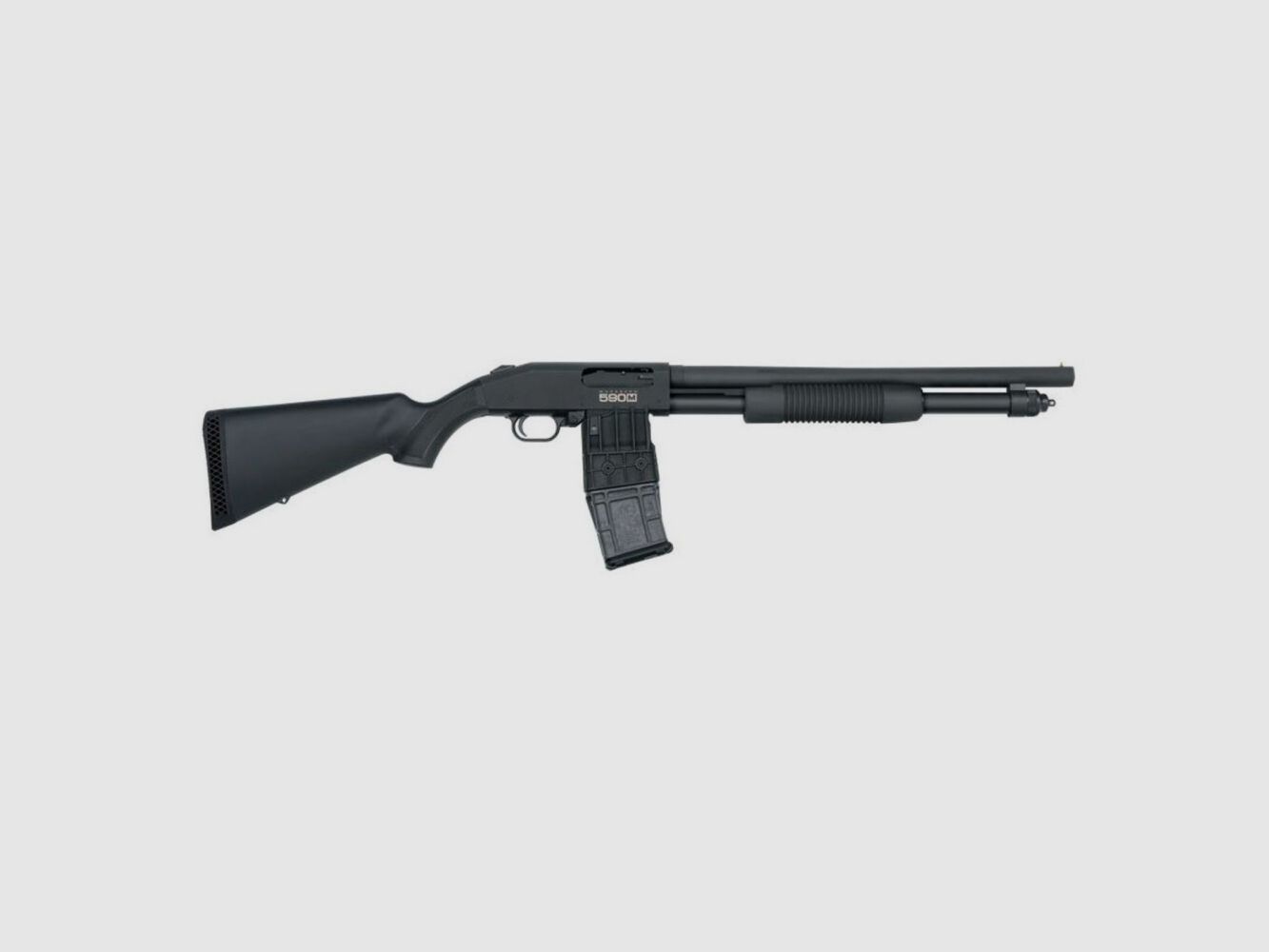 Mossberg 590M Mag-Fed 18.5" (5 Zoll) Black 12/89