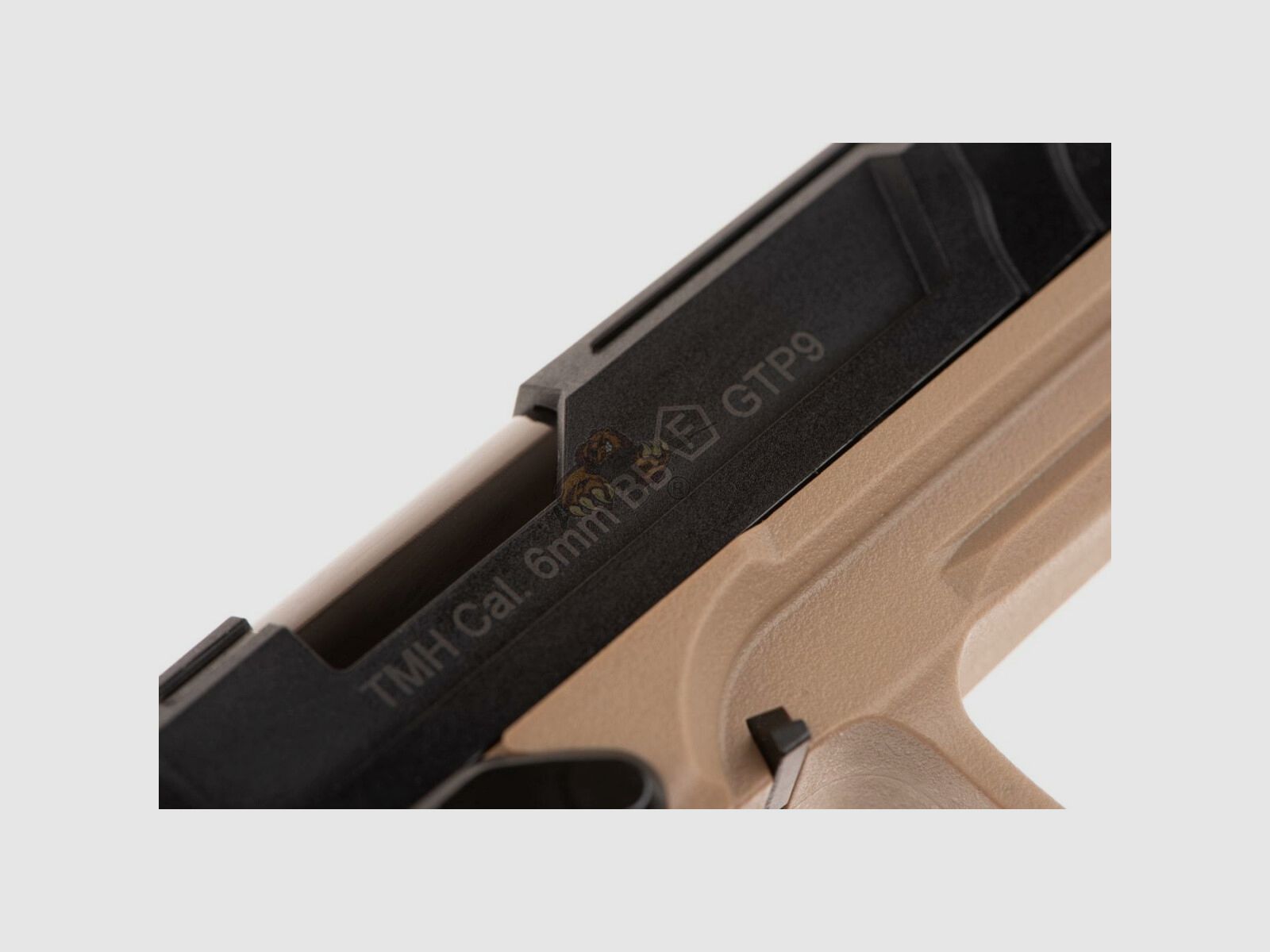 G&G GTP9 GBB Airsoft Pistolet w Czarnym/Pustynnym -F-