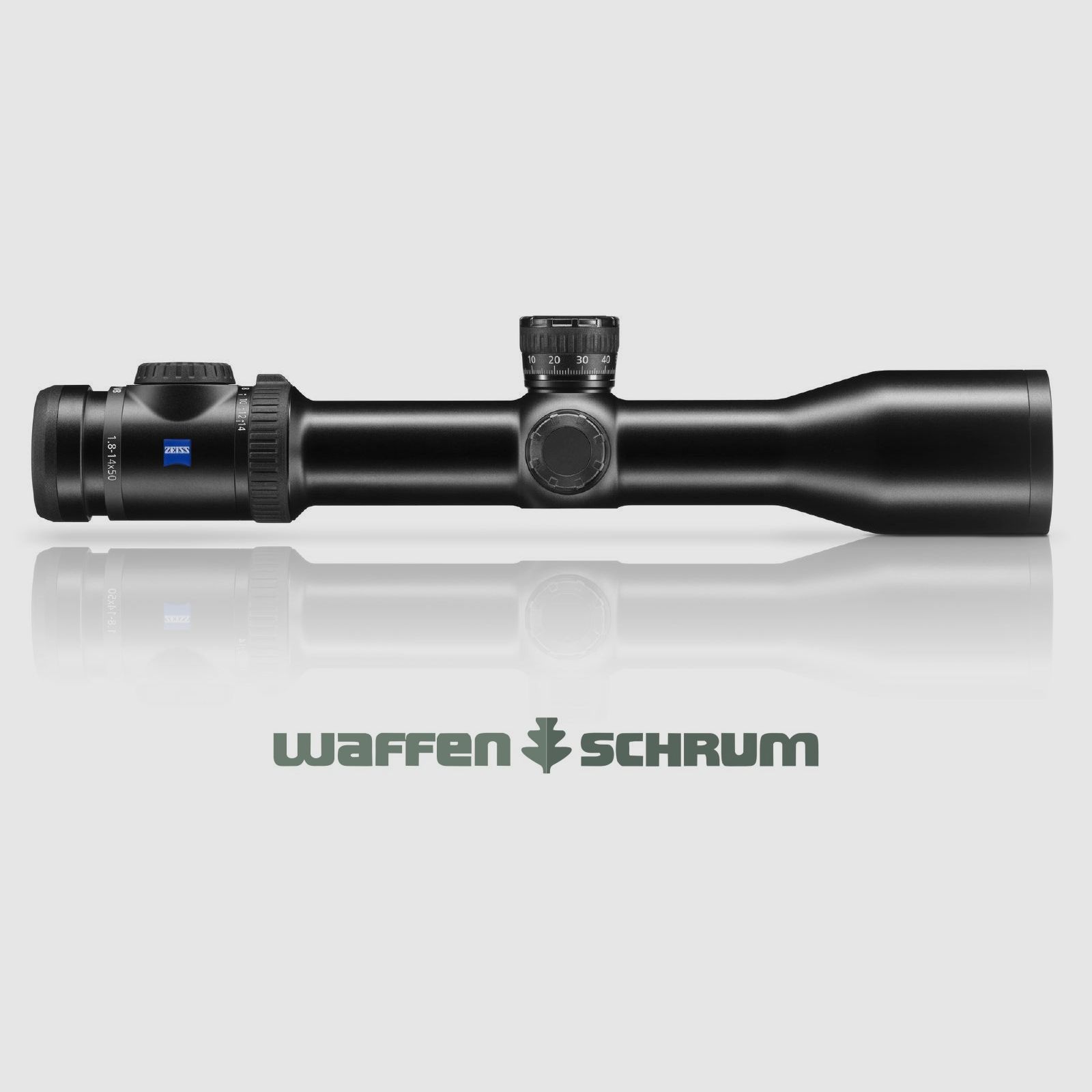 Zeiss Victory V8 - 1.8-14x50 / 30mm central tube without rail reticle quick adjustment height