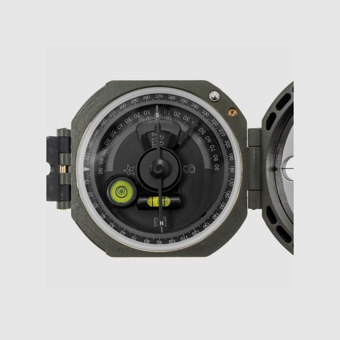 KOMPAS MIL-TEC M2 ARTILLERIEKUNSTSTOFKOMPAS, afbeelding 2 van 3