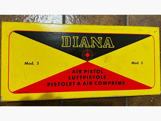 DIANA pistola de aire Mod.5, nuevo resorte de émbolo, anillo tórico, kit de reparación de manguito