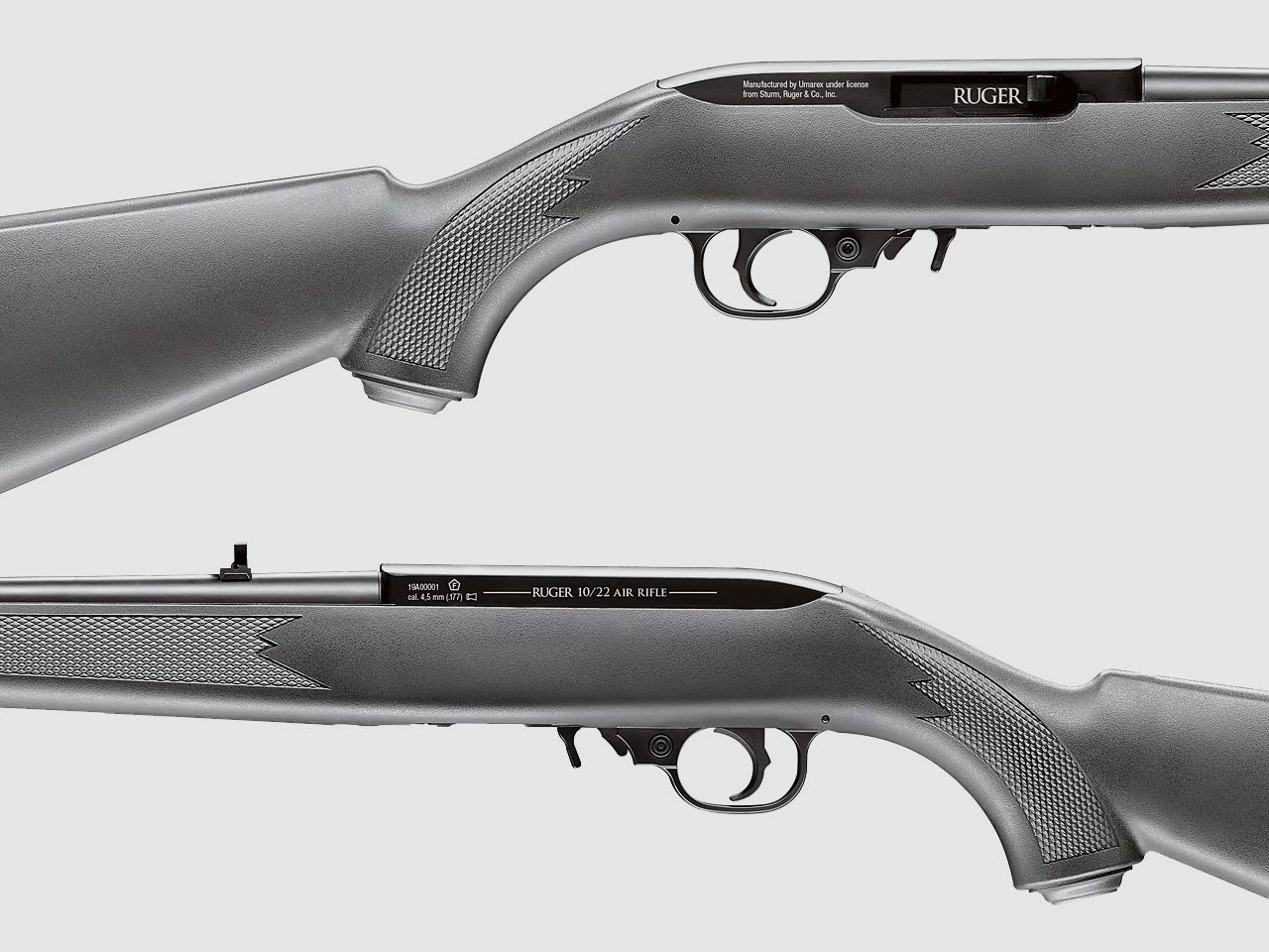 CO2 Gewehr Umarex Ruger 10/22, Kunststoffschaft, Kaliber 4,5 mm Diabolo (P18)