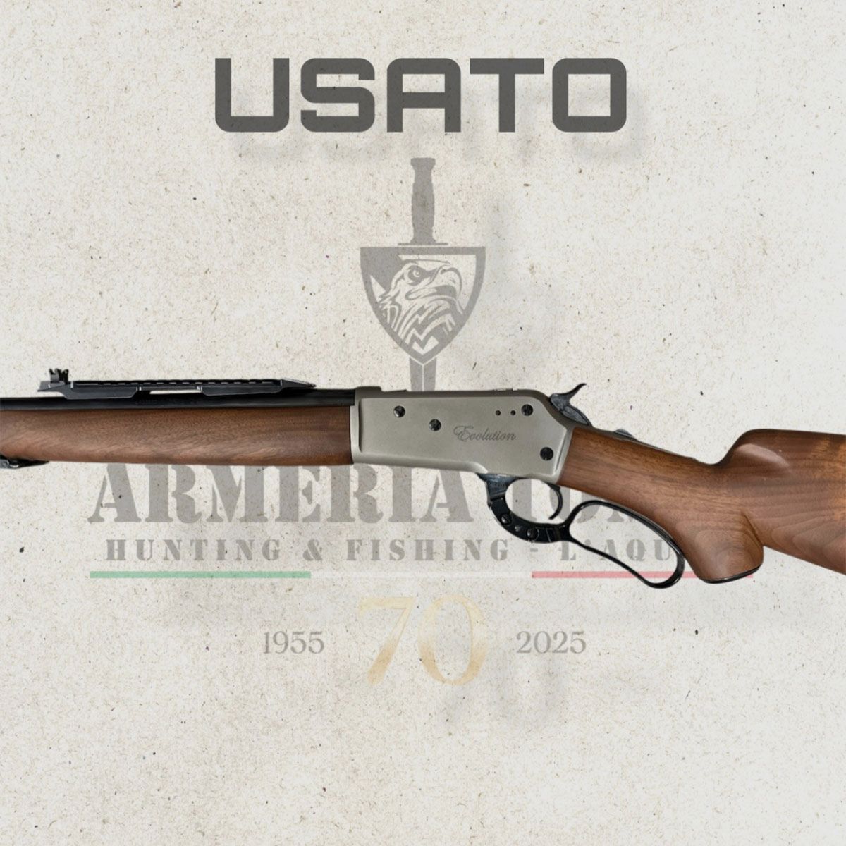 GEBRAUCHT – LEVER ACTION RIFLE – PEDERSOLI MOD. 86/71 LEVER ACTION BOARBUSTER “EVOLUTION” Kal. 45/70 GOVT, Bild 4 von 4