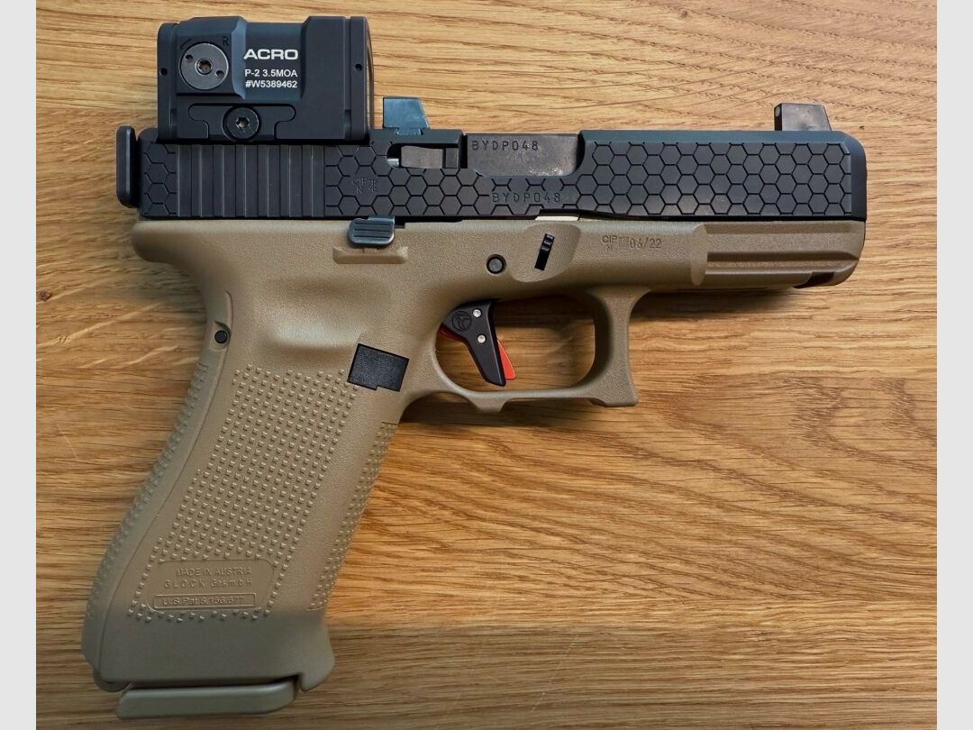 Pistolet Glock Custom Peterssen Gunworks Glock 19 X Gen. 5 MOS, image 3 sur 7