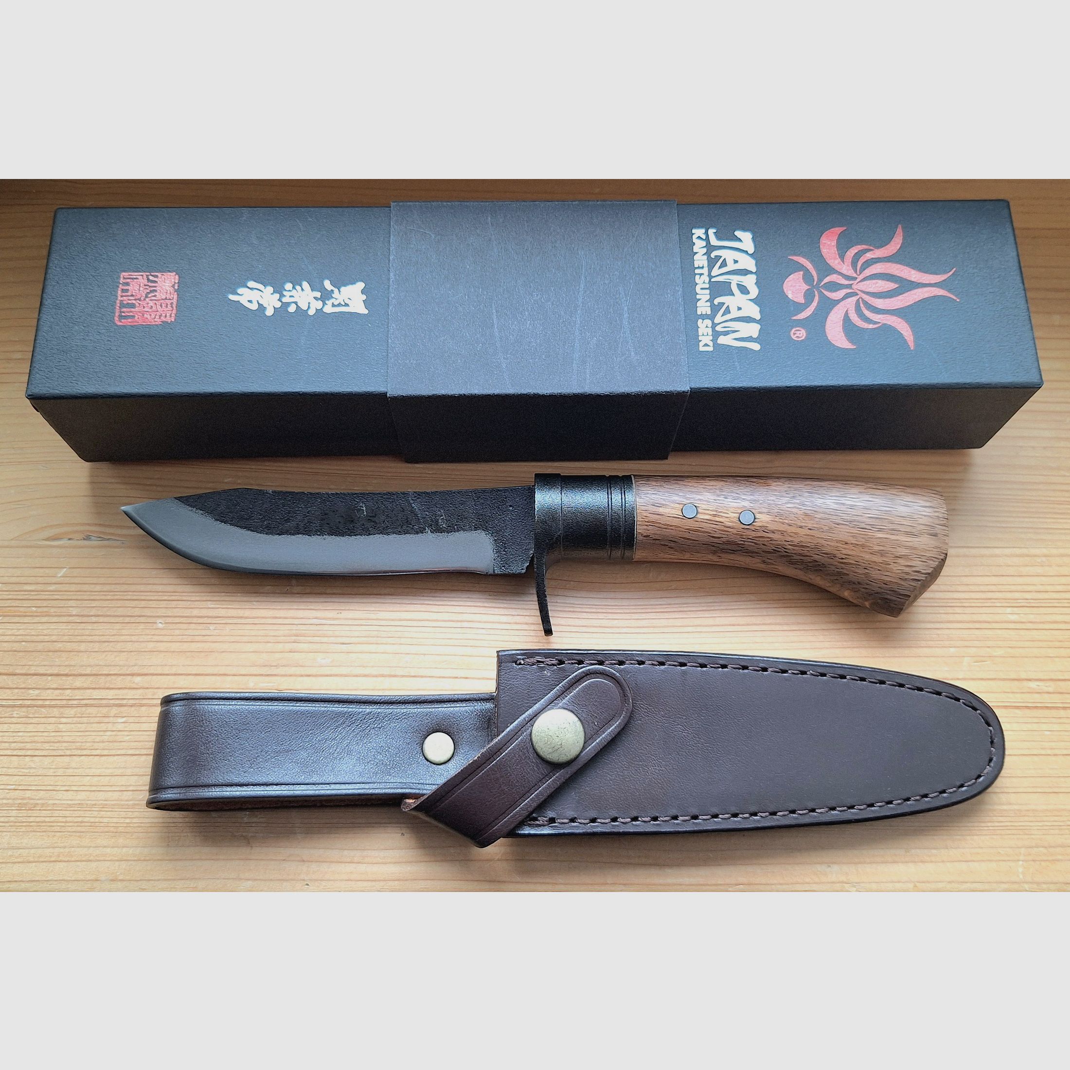 NUOVO Kanetsune Seki Sabaki 2 KB250 coltello 115mm Giappone Caccia