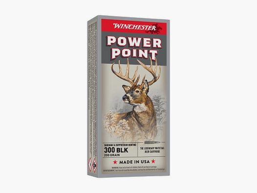Winchester .300 BLK Powerpoint 150gr. -20pcs.