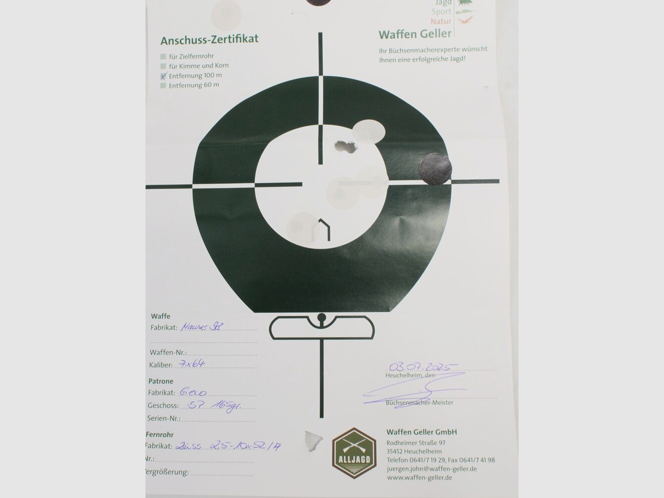 Mauser 98, DWM Berlín 1908, SEM, 2,5-10x52/4 Zeiss Diavari Z