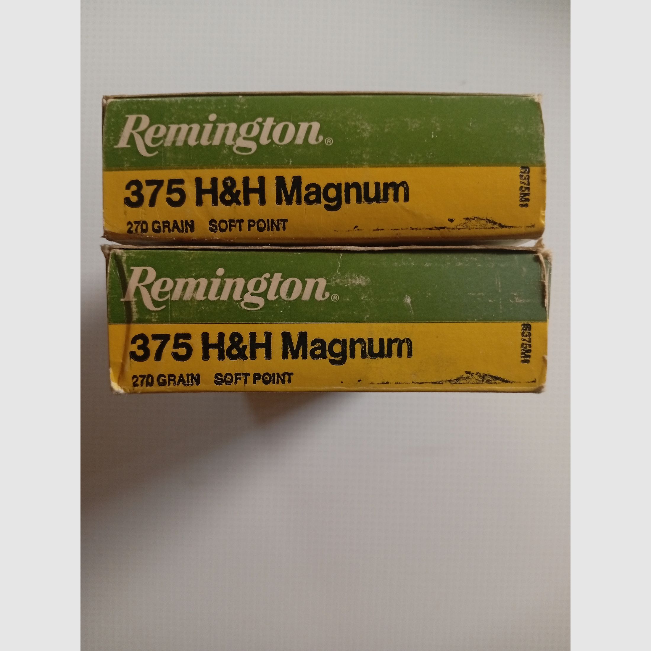 .375 H&H Mag cartridge